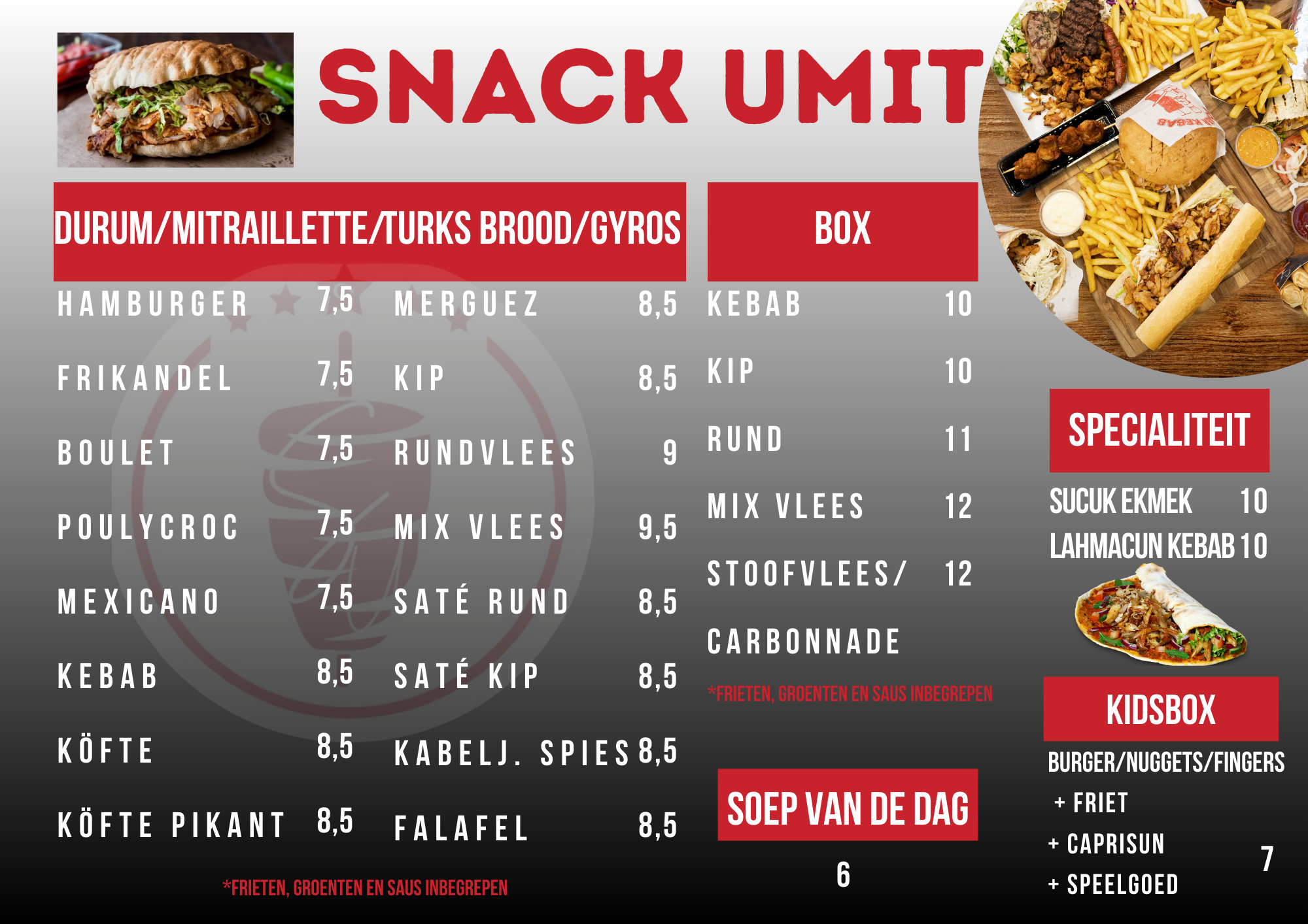 Menu Snack Umit - Page 1